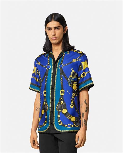 fake versace silk shirt|versace inspired silk shirt.